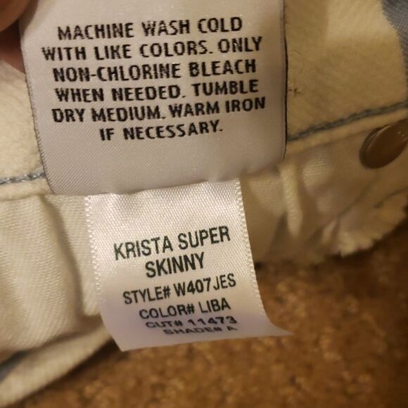 Hudson krista jeans stripped size 26 - Picture 5 of 8